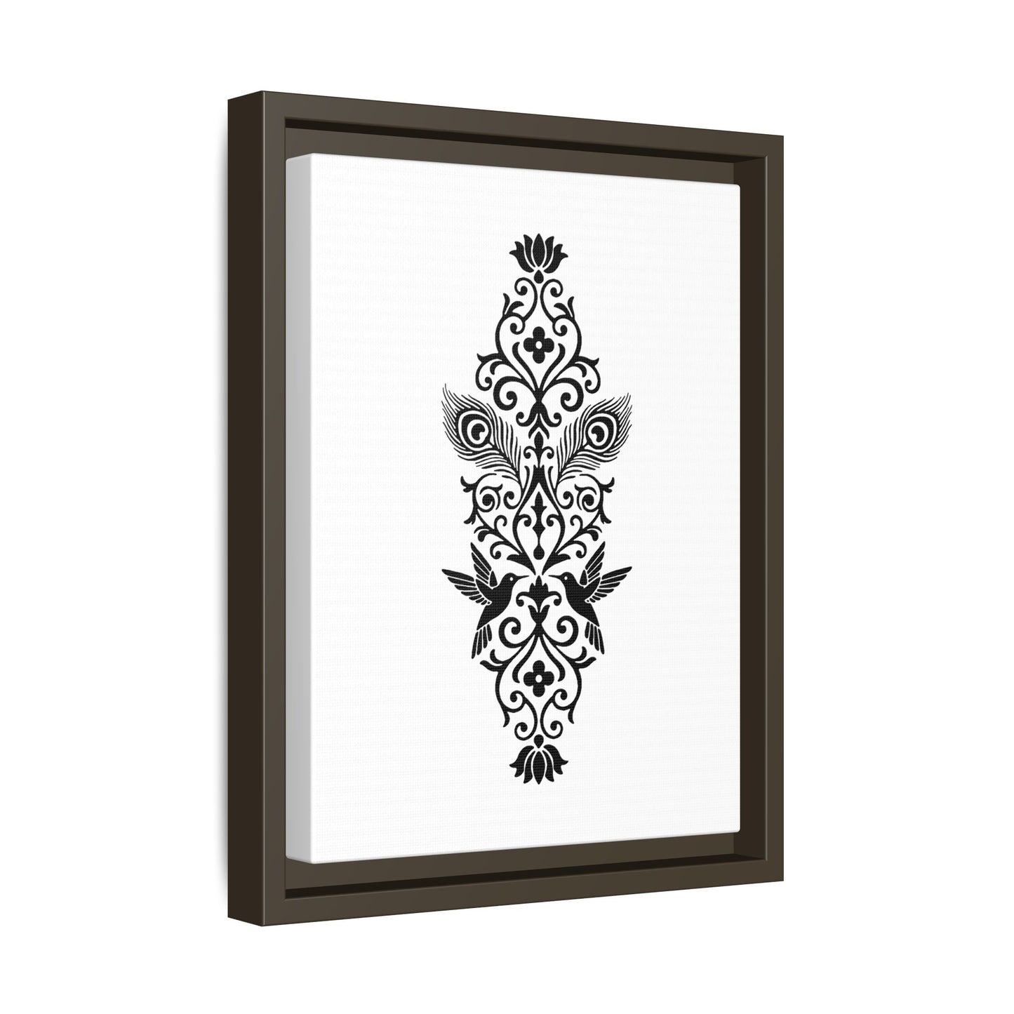 Hummingbird Soulmates - Framed Canvas