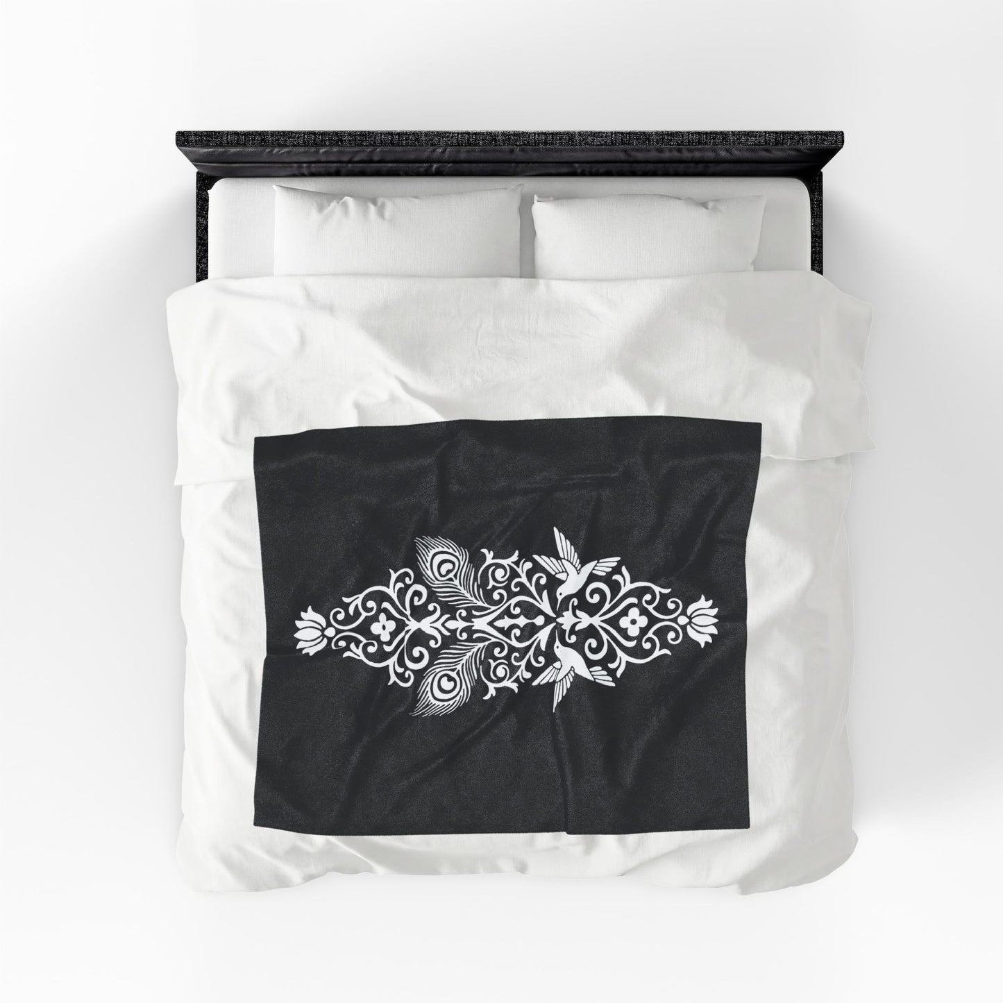 Hummingbird Soulmates - Plush Blanket