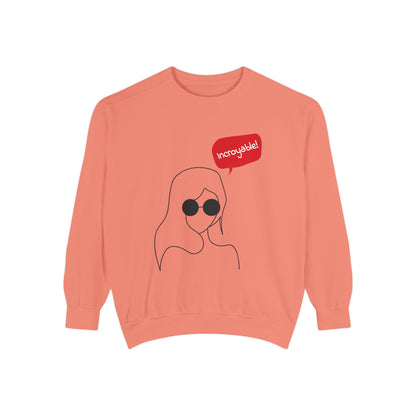 Incroyable Chic Girl - Sweatshirt