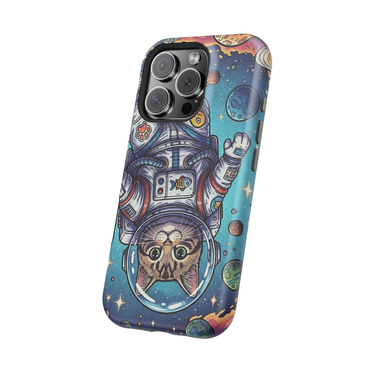 Astronaut Cat - Magnetic Phone Case