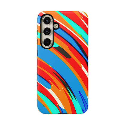 Abstract Color Swirl - Phone Case
