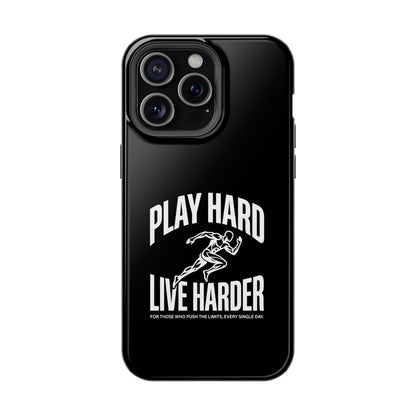 Play Hard / Live Harder - Magnetic Phone Case