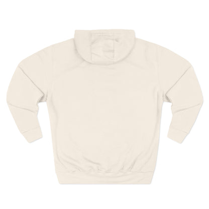 Brew-tiful Mornings Start Here, Cozy Three-Panel Fleece Hoodie, Perfect for Fall, Casual Outfit, Gift for Her, Layering Essential, Relaxed Style