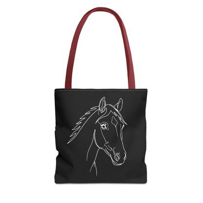 Horse Portrait Sketch - Tote Bag