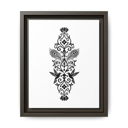 Hummingbird Soulmates - Framed Canvas