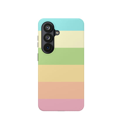 Pastel Stripes - Magnetic Phone Cover