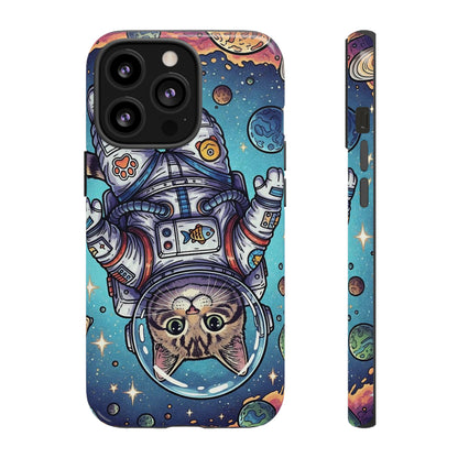 Astronaut Cat - Tough Phone Case