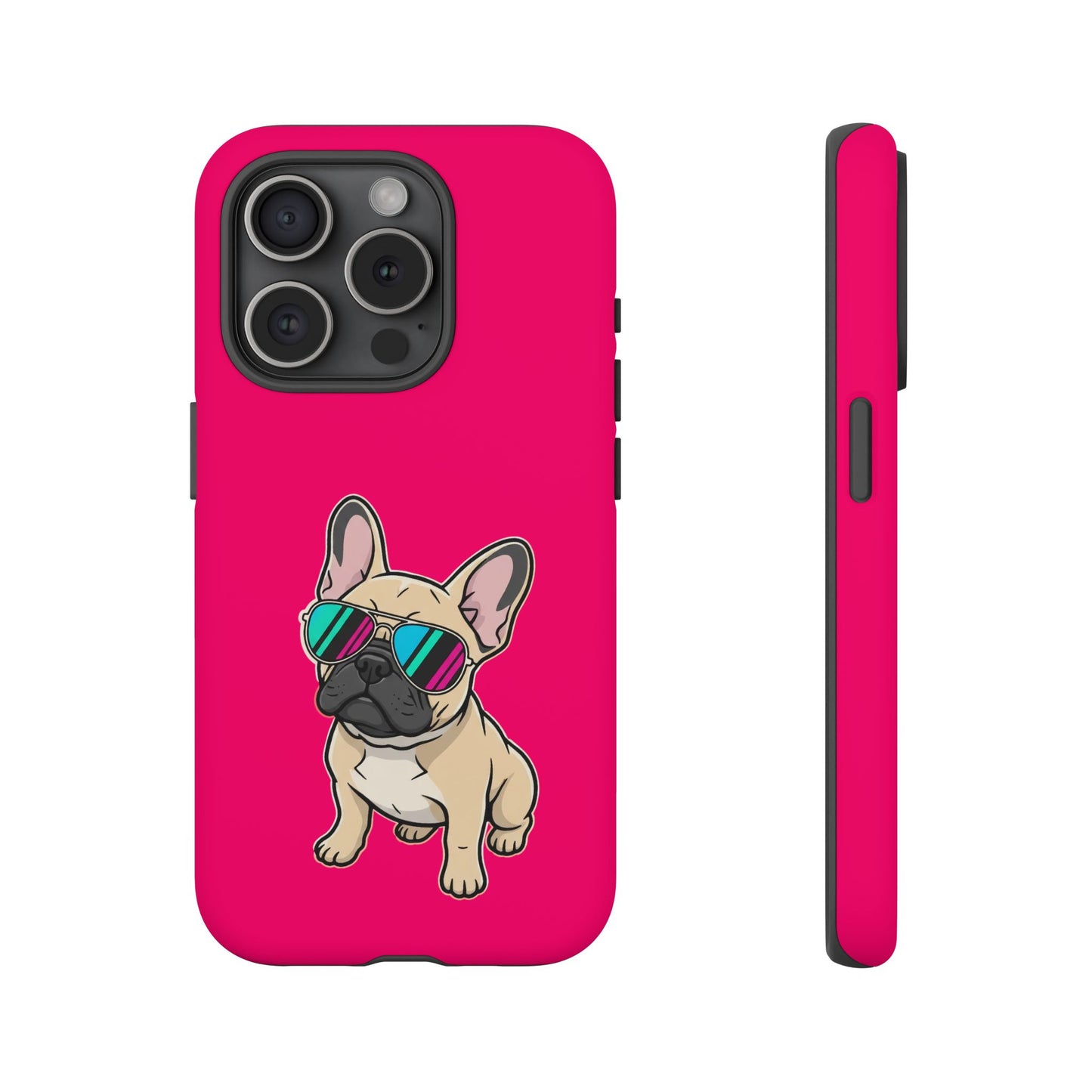 French Bulldog with Sunglasses - Phone Case