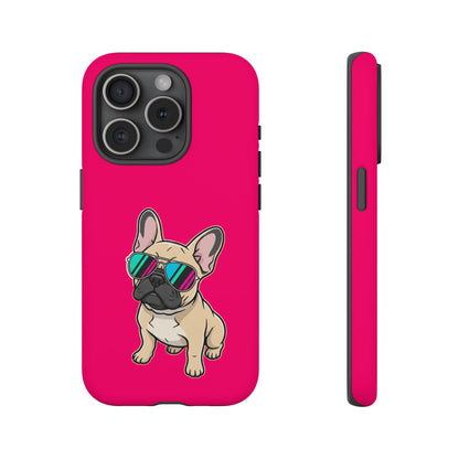 French Bulldog with Sunglasses - Phone Case