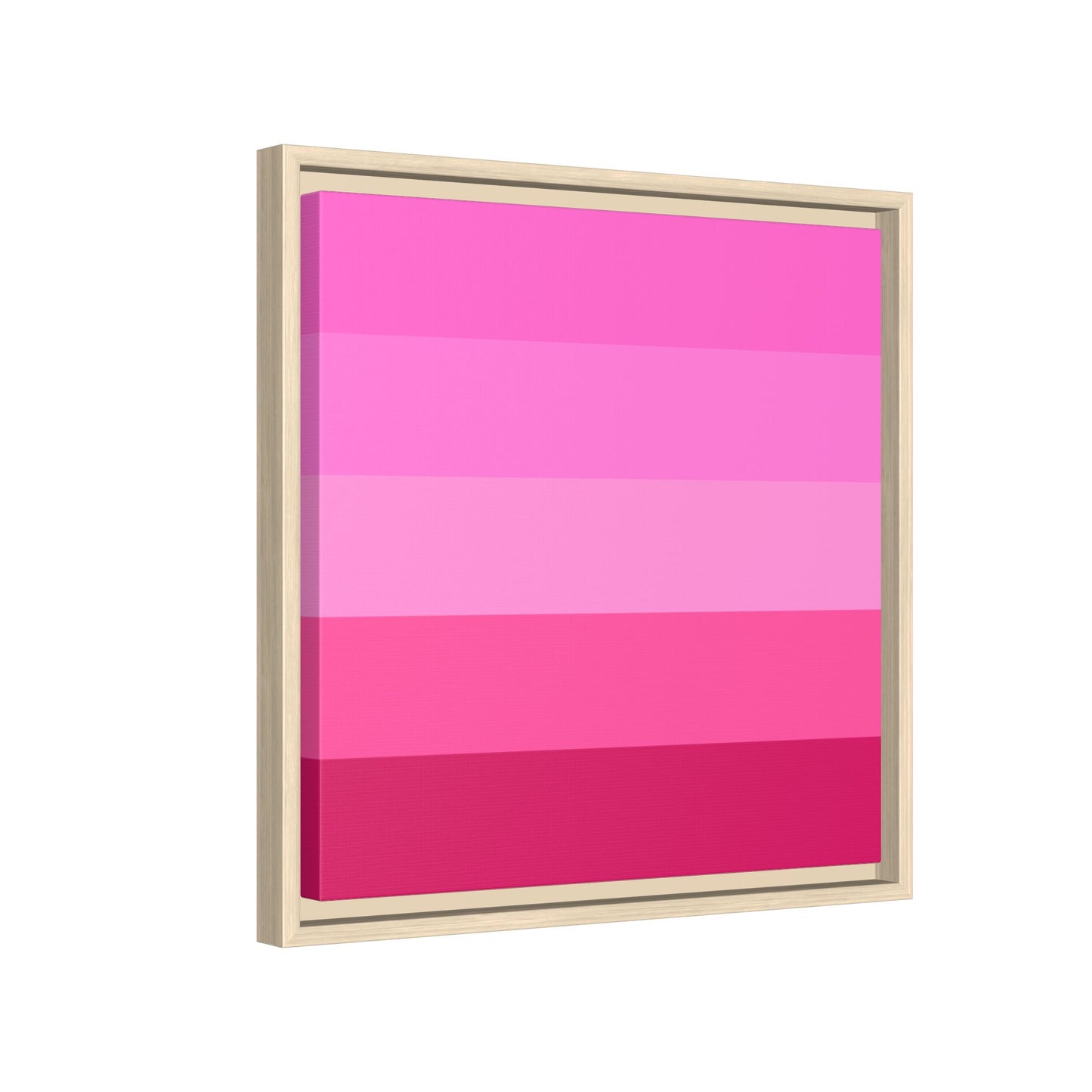 Valentine Rose Colors - Framed Canvas