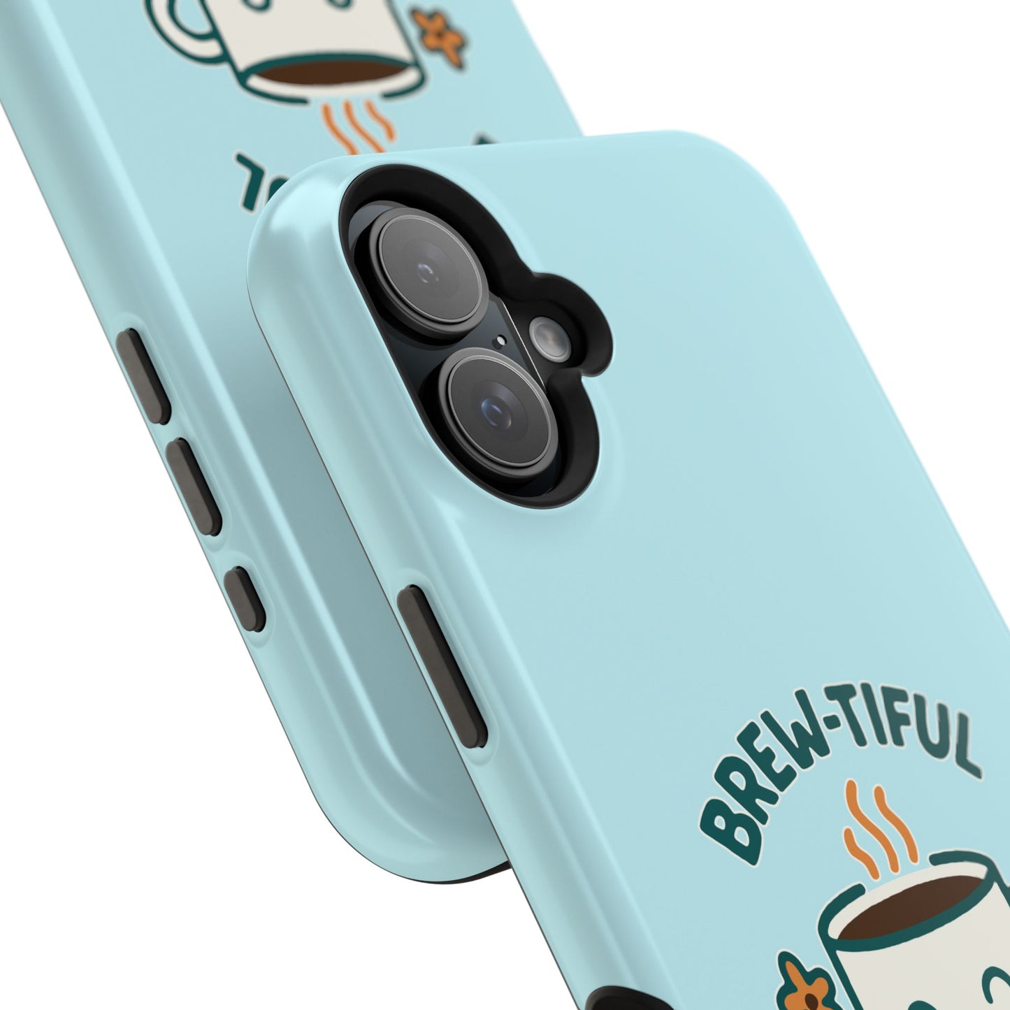 Brew-tiful Mornings Start Here - Magnetic Phone Case