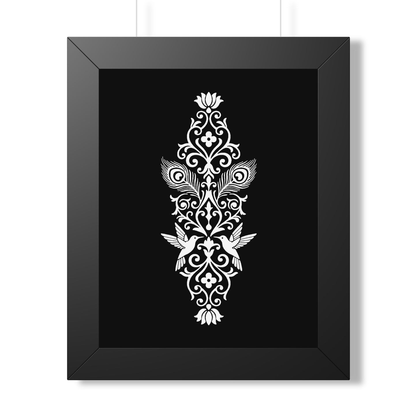 Hummingbird Soulmates - Framed Poster