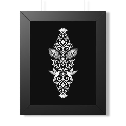 Hummingbird Soulmates - Framed Poster