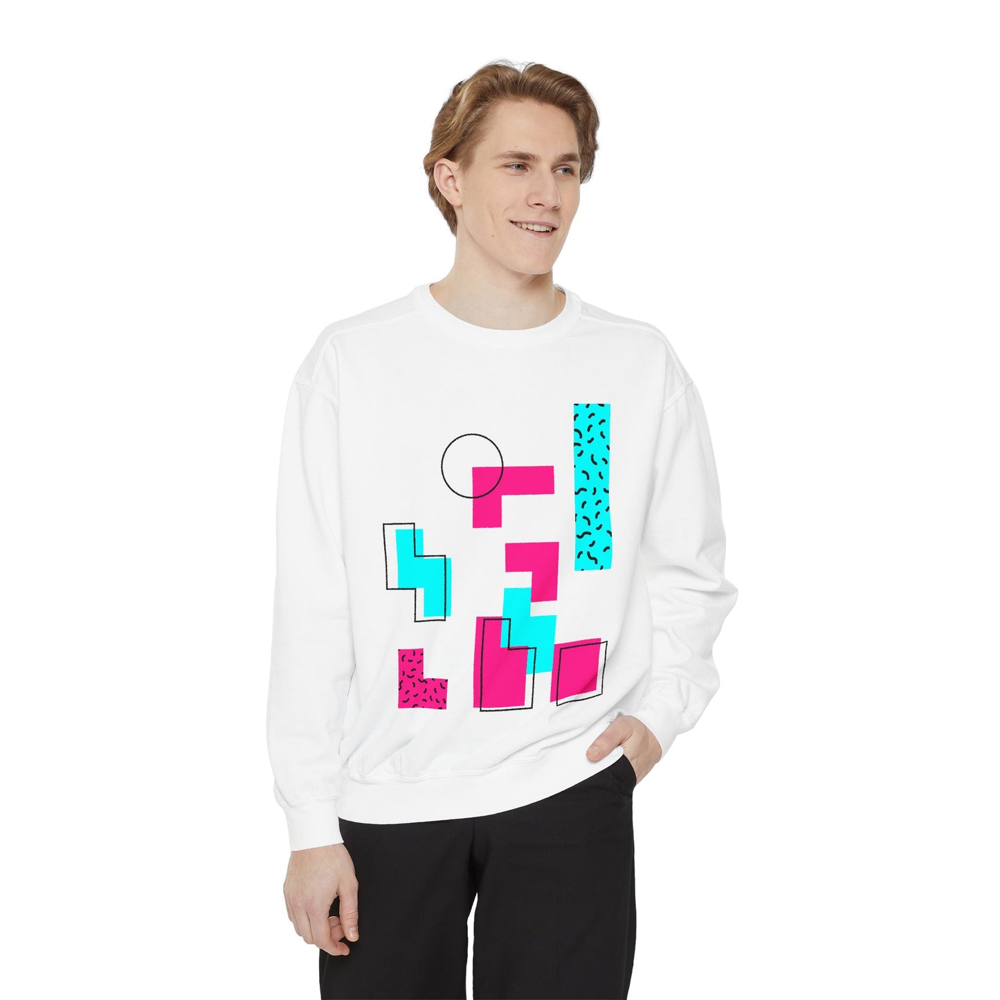 Retro Geometric Vibes - Sweatshirt
