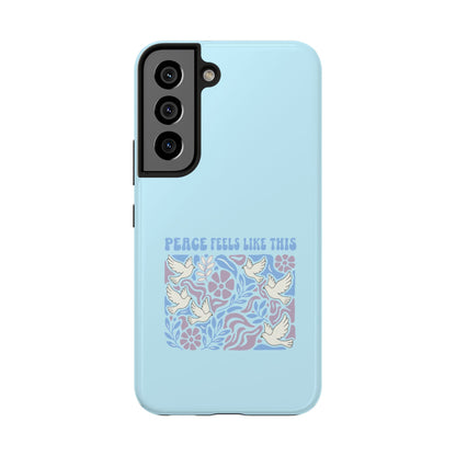 Peace Tells Like This - Phone Case