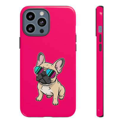 French Bulldog with Sunglasses - Phone Case