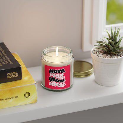 Move. Focus. Grow. Repeat. - Scented Candle