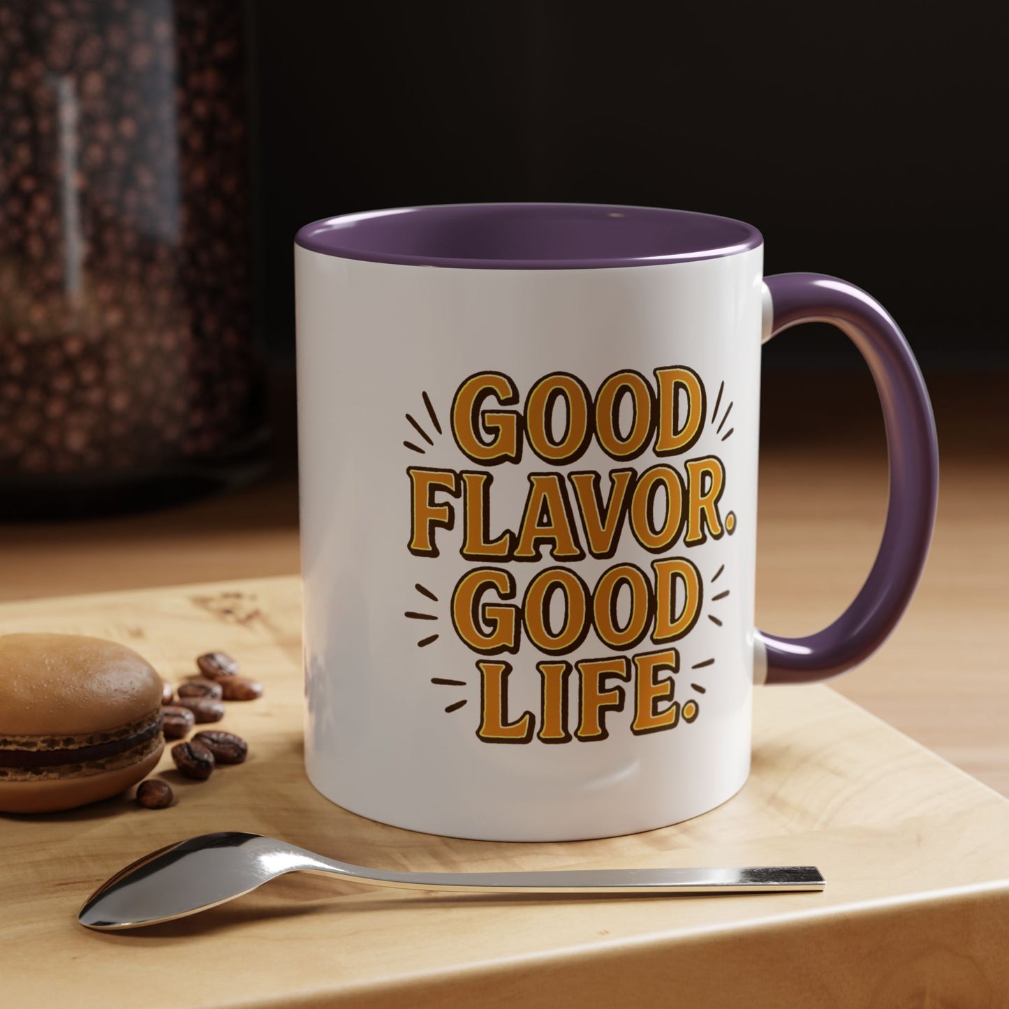 Good Flavor. Good Life. - Color Accent Mug
