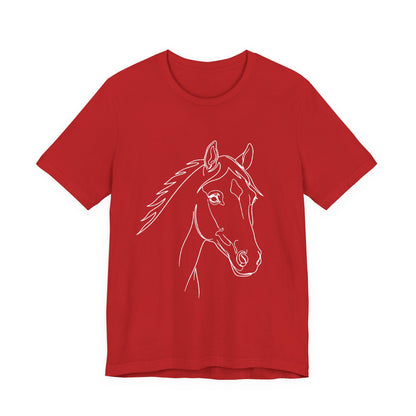 Horse Portrait Sketch - T-Shirt