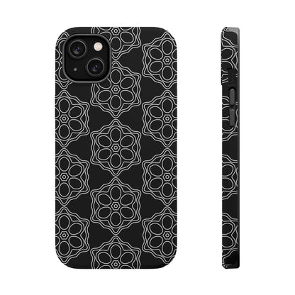 Geometric Sacred Flower - Magnetic Phone Case