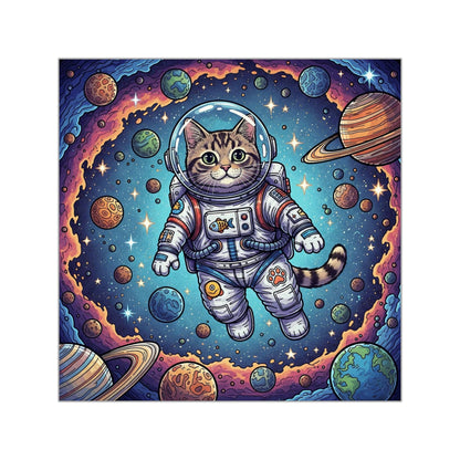 Astronaut Cat - Sticker