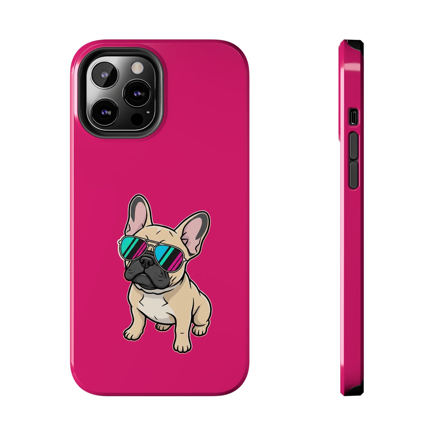 French Bulldog with Sunglasses - Phone Case