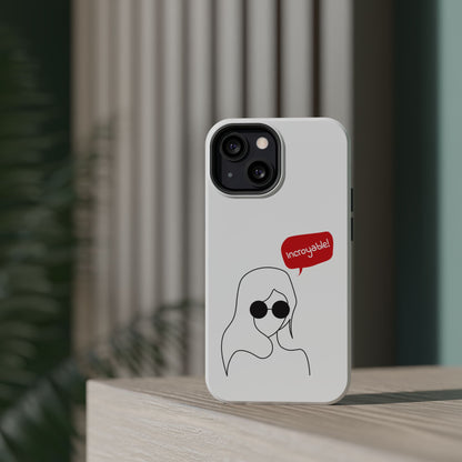 Incroyable Chic Girl - Magnetic Phone Case