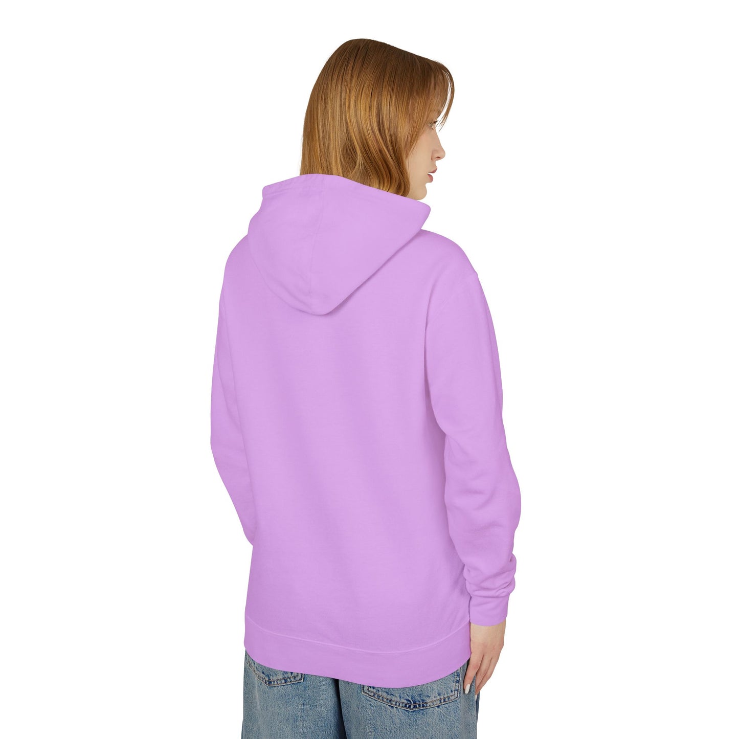 Meditative Mandala Unisex Hooded Sweatshirt, Lightweight Pullover Hoodie, Gift for Relaxation, Mindfulness Apparel, Cozy Layering