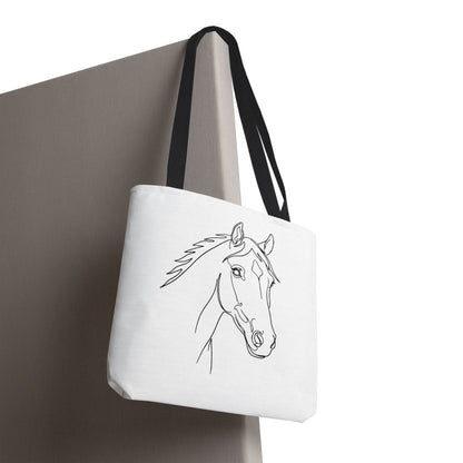 Horse Portrait Sketch - Tote Bag