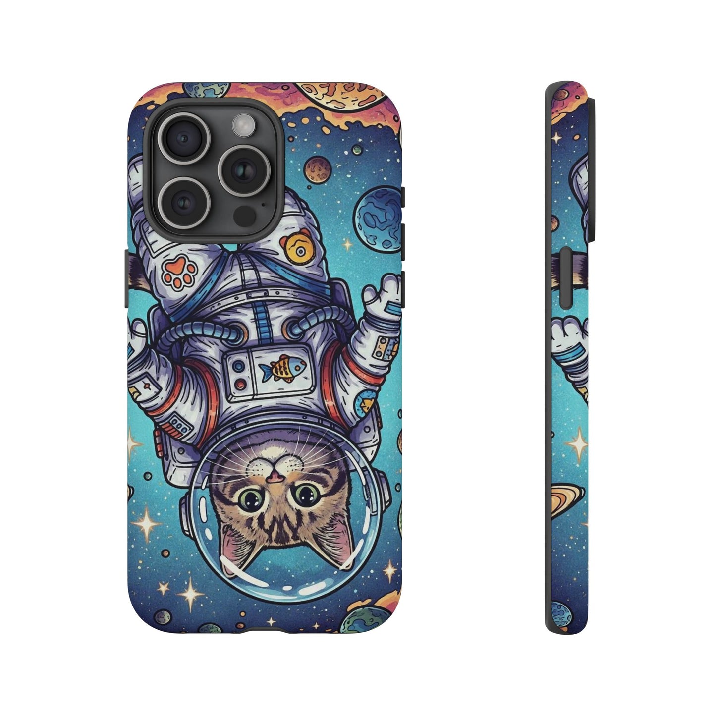 Astronaut Cat - Tough Phone Case
