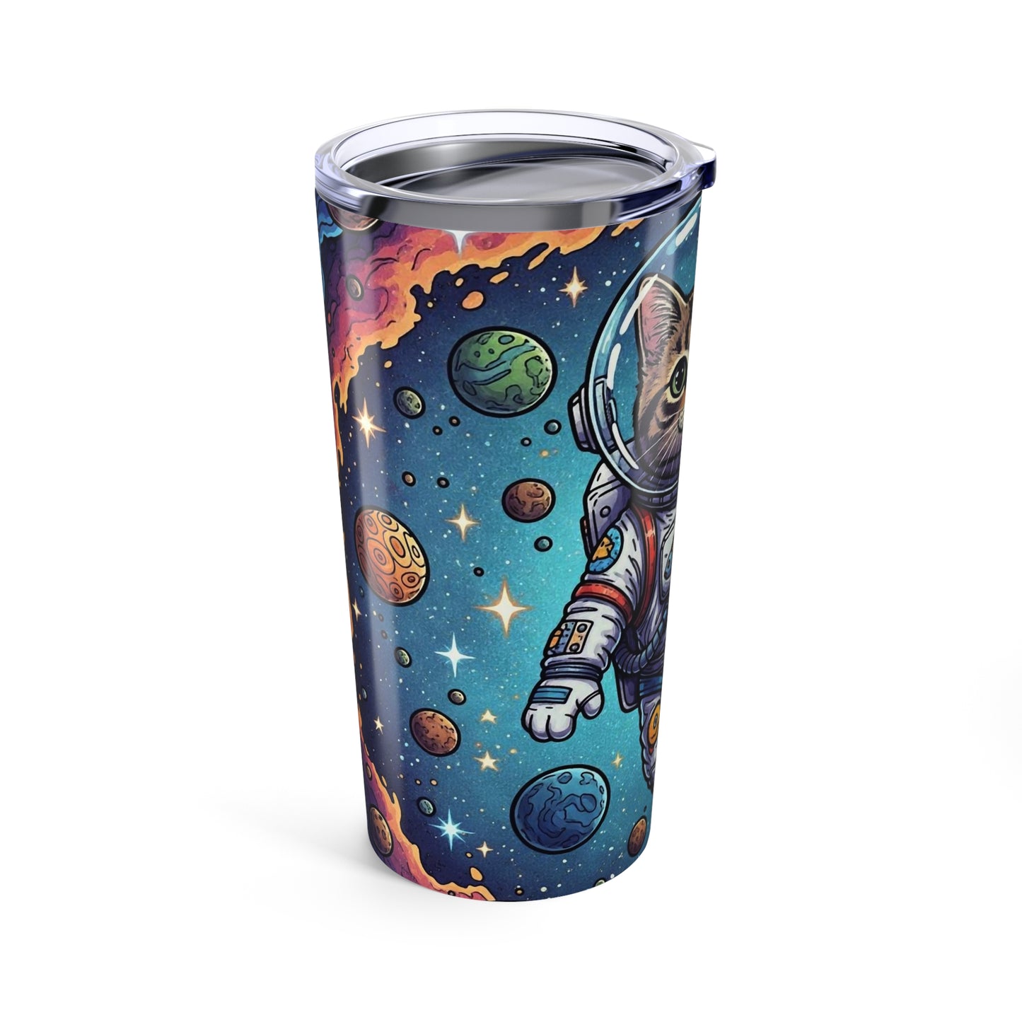 Astronaut Cat - Tumbler