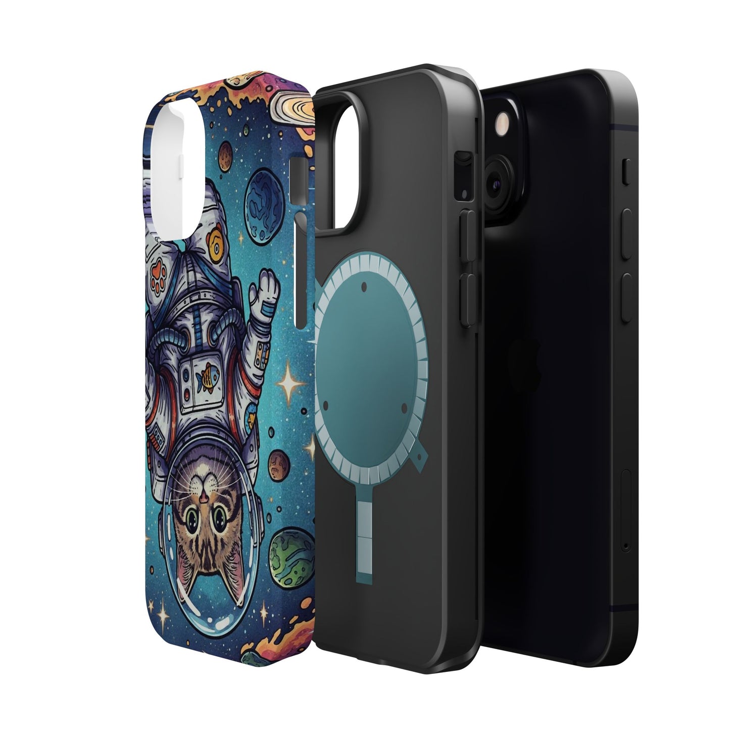 Astronaut Cat - Magnetic Phone Case