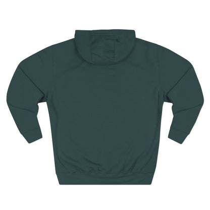 Brew-tiful Mornings Start Here, Cozy Three-Panel Fleece Hoodie, Perfect for Fall, Casual Outfit, Gift for Her, Layering Essential, Relaxed Style