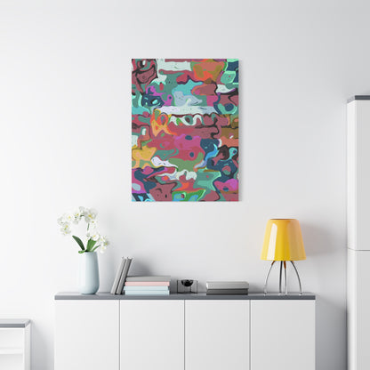 Colorful Abstract Marble - Canvas