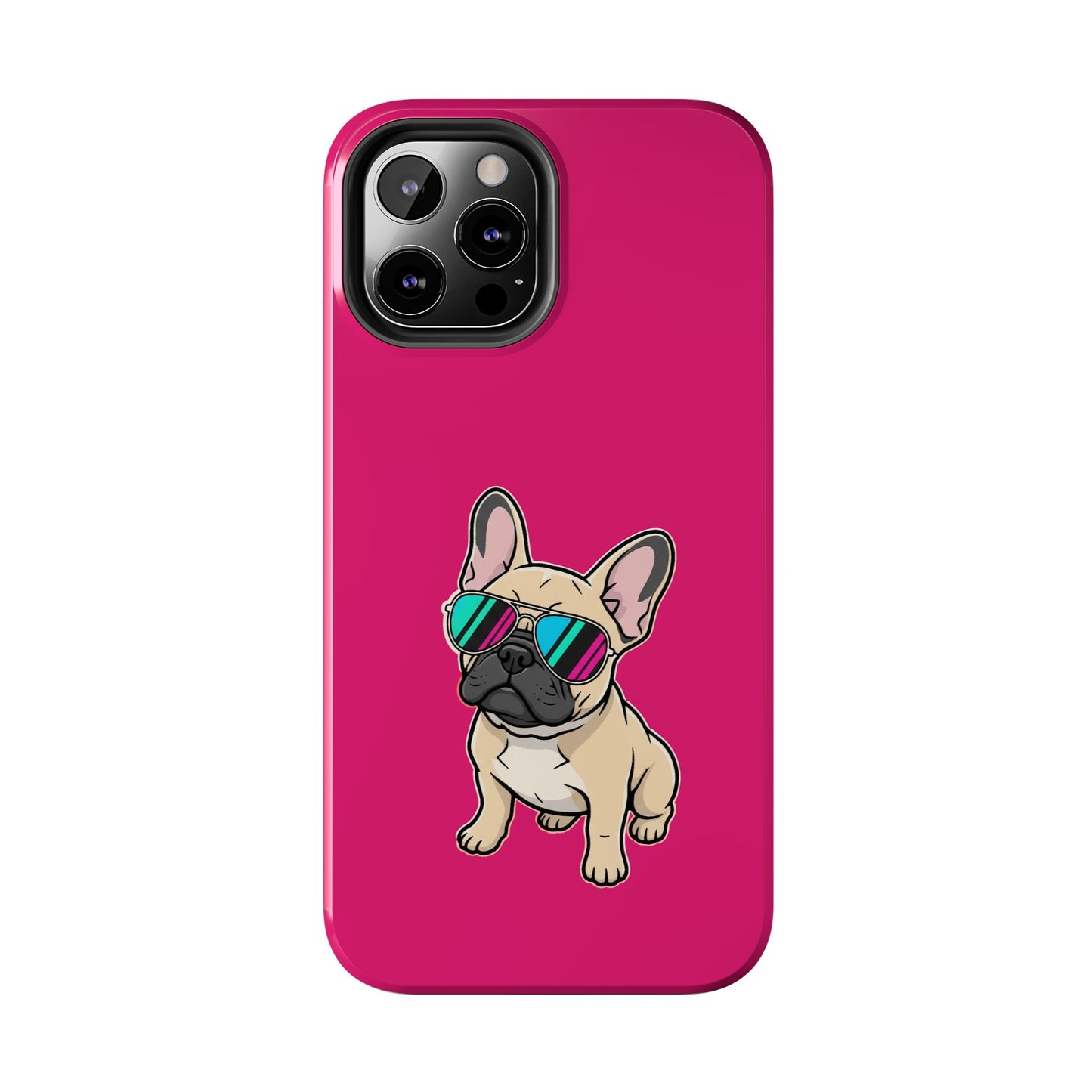 French Bulldog with Sunglasses - Phone Case