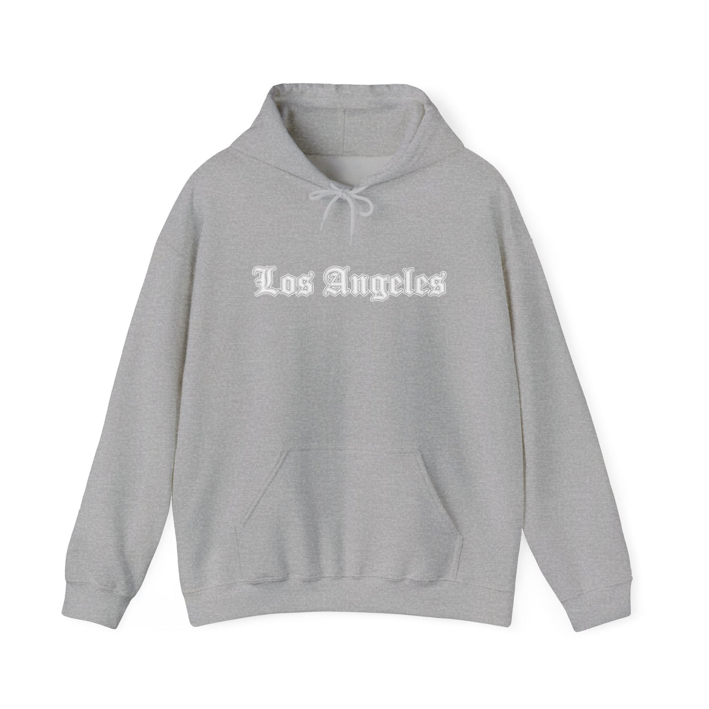 Los Angeles Gothic Hoodie - Cozy Streetwear, Unisex Sweatshirt, Perfect for Casual Outfits, Gift for Travelers, Vintage Aesthetic