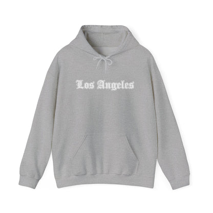 Los Angeles Gothic Hoodie - Cozy Streetwear, Unisex Sweatshirt, Perfect for Casual Outfits, Gift for Travelers, Vintage Aesthetic