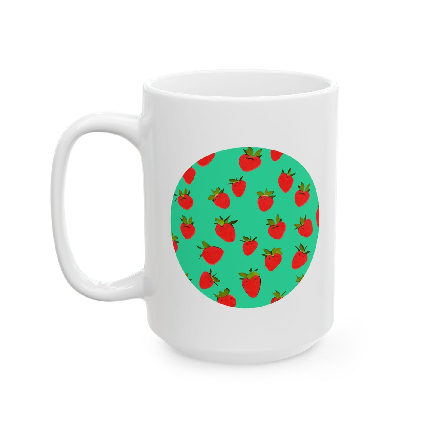 Strawberry Pattern - Mug