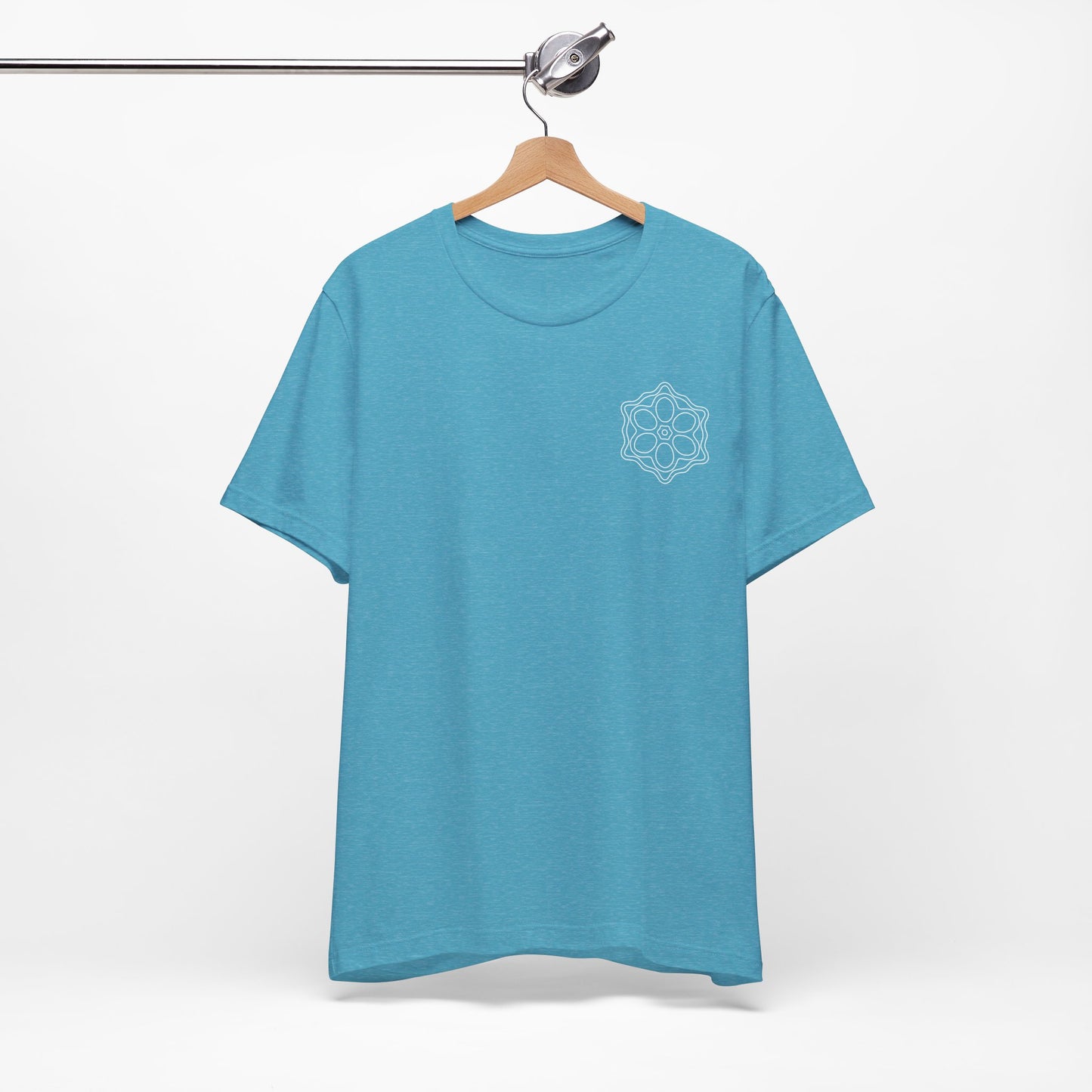 Unisex Boho Mandala Tee, Relaxed Fit Cotton Shirt, Perfect for Yoga Lovers, Meditation, Gift for Her, Vacation Wear, Everyday Comfort
