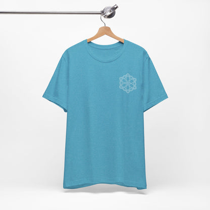 Unisex Boho Mandala Tee, Relaxed Fit Cotton Shirt, Perfect for Yoga Lovers, Meditation, Gift for Her, Vacation Wear, Everyday Comfort