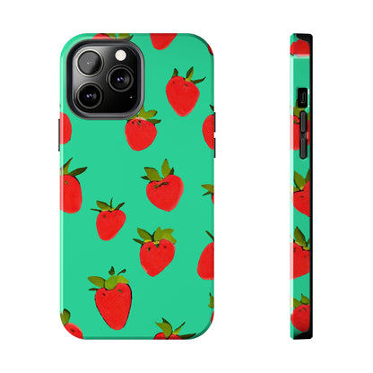 Strawberry Pattern - Phone Case