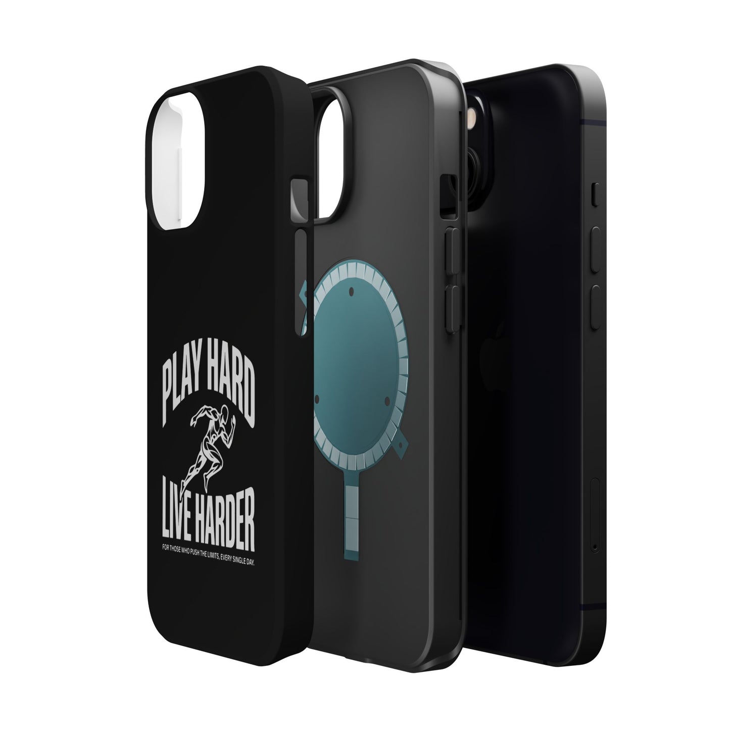 Play Hard / Live Harder - Magnetic Phone Case