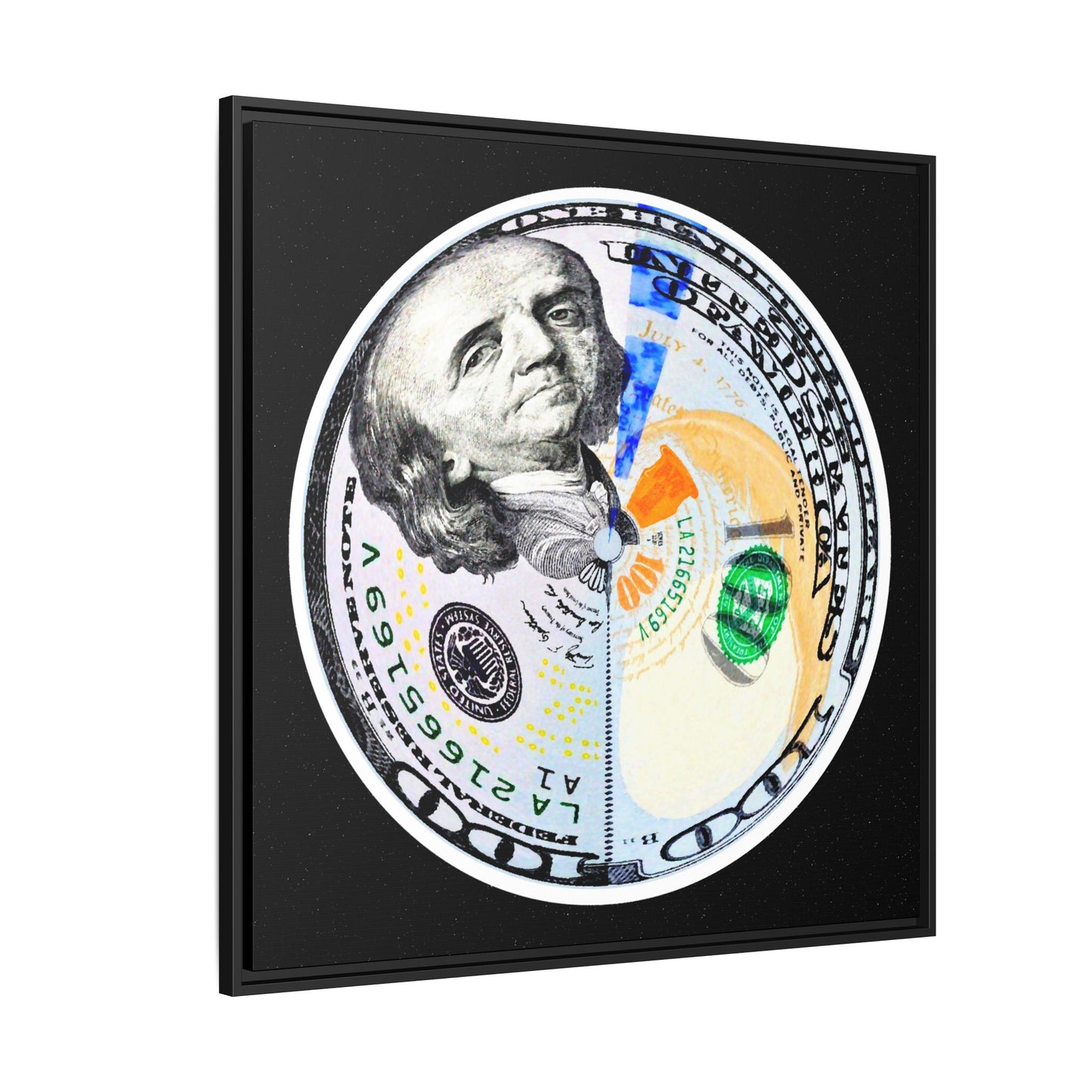 THE MOONEY - Framed Canvas