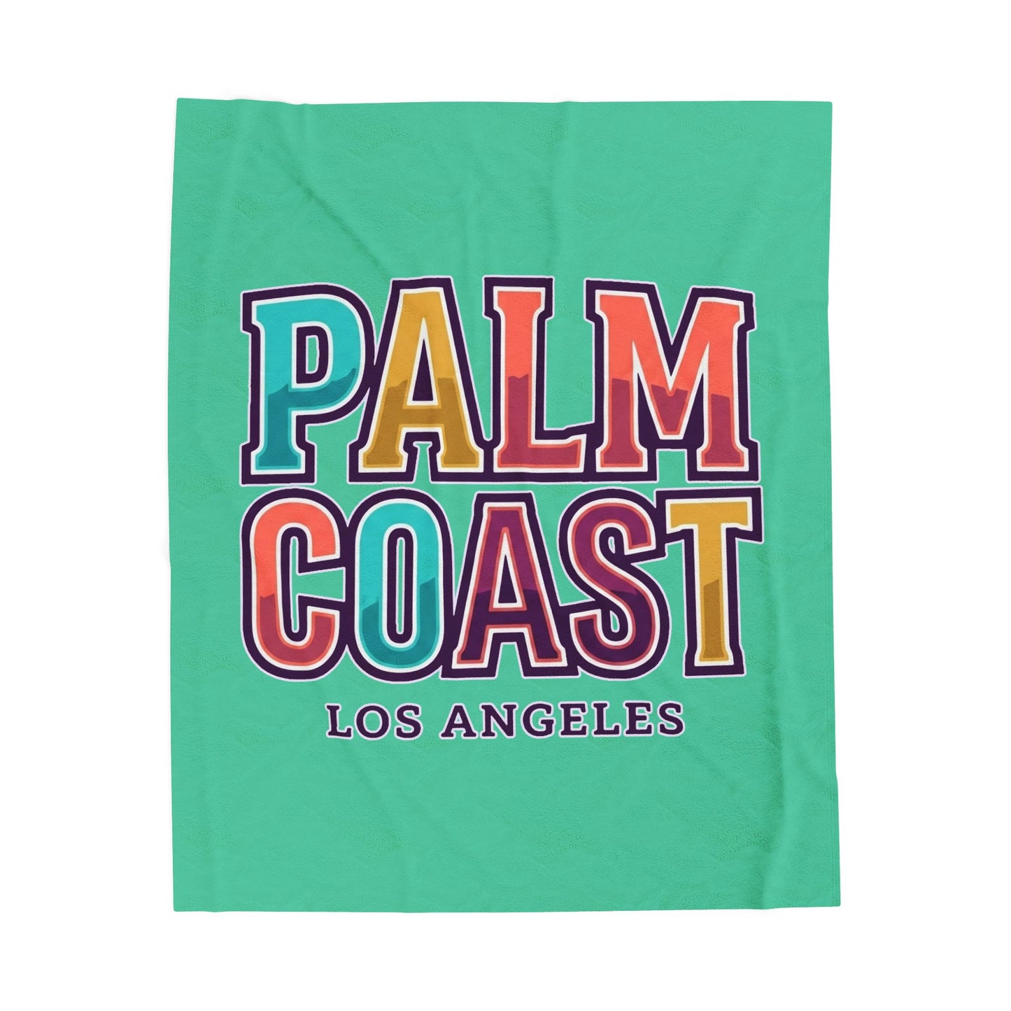 Palm Coast - Los Angeles - Plush Blanket