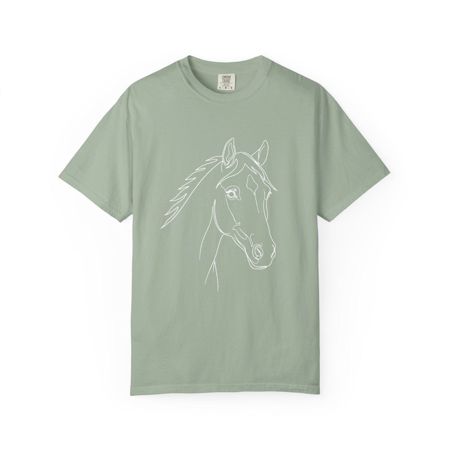Horse Portrait Sketch - T‑Shirt