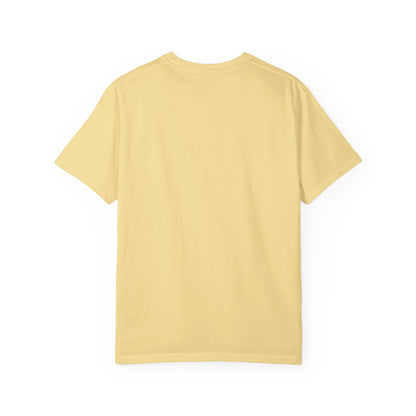 Garment-Dyed Inspirational "Brew-tiful Mornings" T-shirt, Casual Tee, Unisex Shirt, Motivational Top, Soft Cotton T-Shirt, Everyday Wear