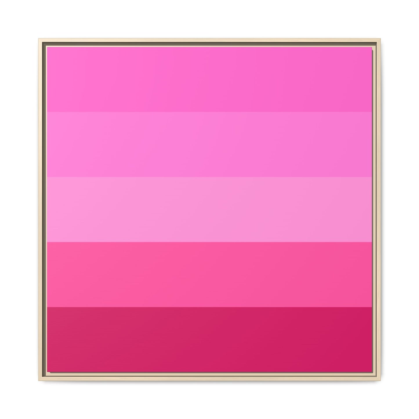 Valentine Rose Colors - Framed Canvas