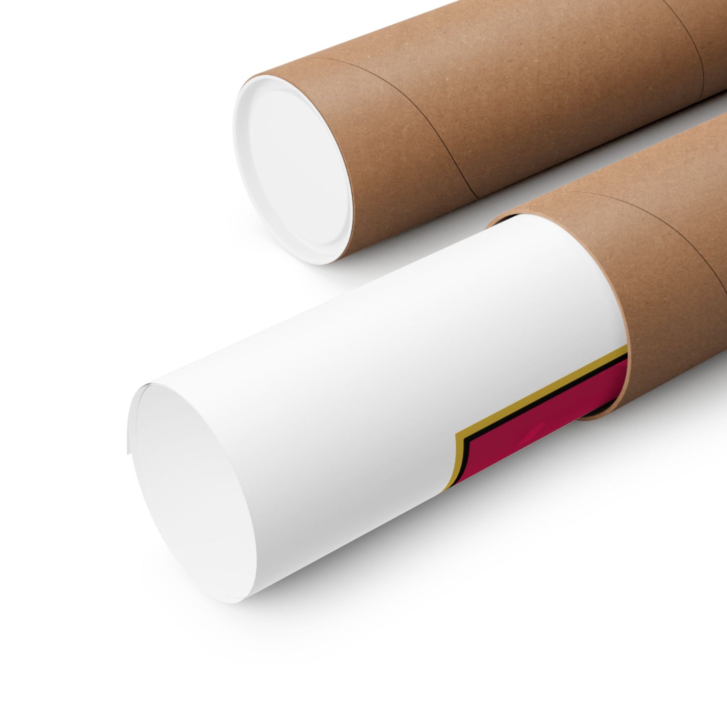 New Glory American Flag (Gold Edge Edition) - Poster