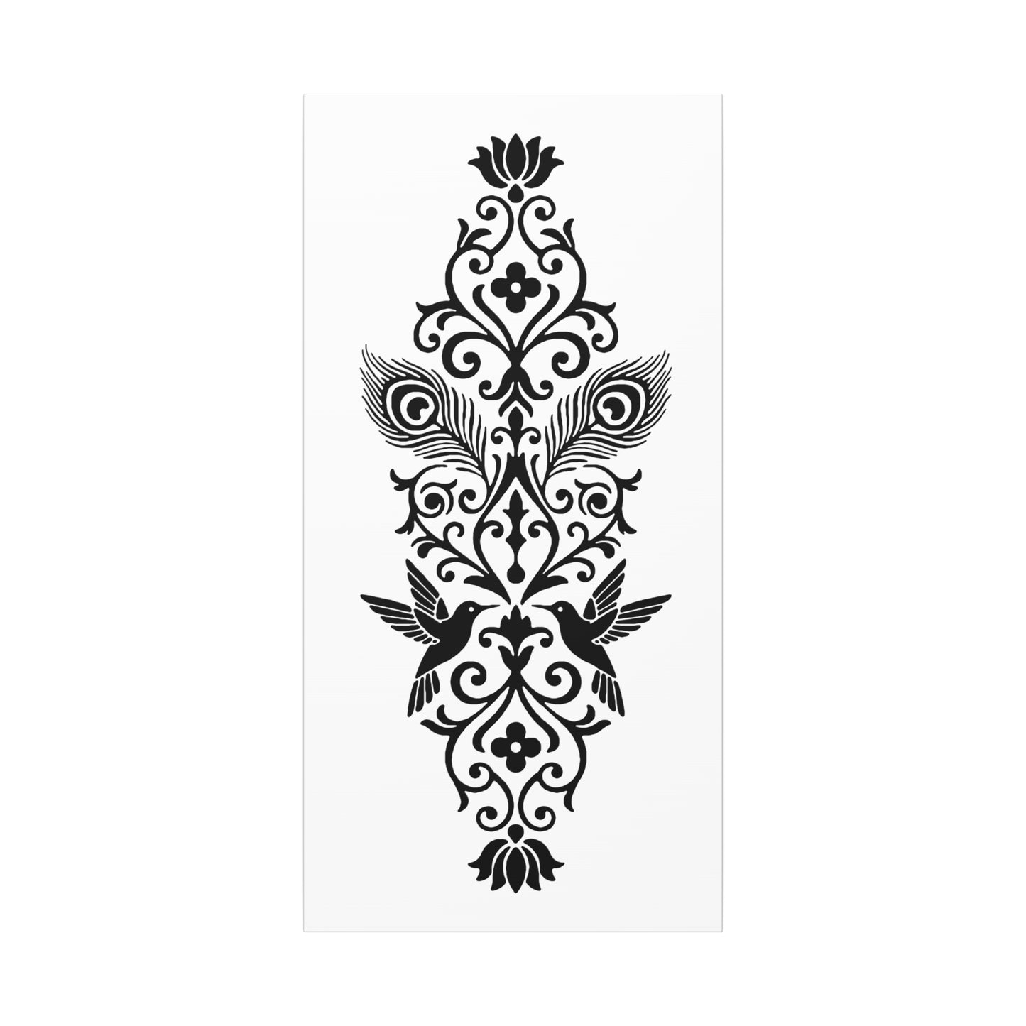 Hummingbird Soulmates - Stretched Canvas