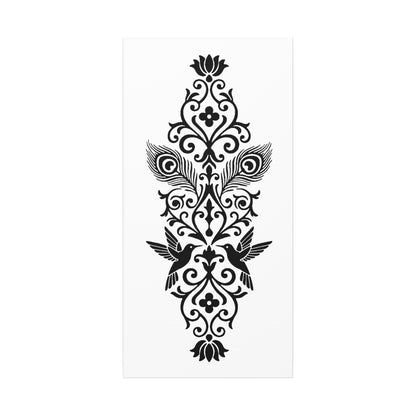 Hummingbird Soulmates - Stretched Canvas